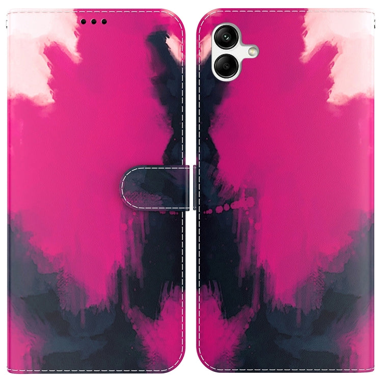 For Samsung Galaxy A04/M13 5G Watercolor Pattern Flip Leather Phone Case