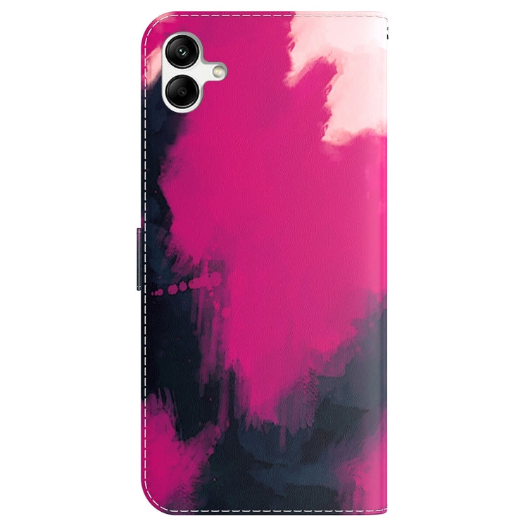 For Samsung Galaxy A04/M13 5G Watercolor Pattern Flip Leather Phone Case