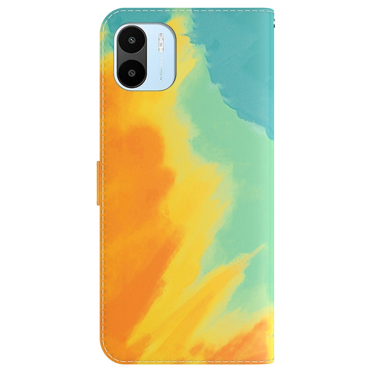 For Xiaomi Redmi A1 Watercolor Pattern Flip Leather Phone Case
