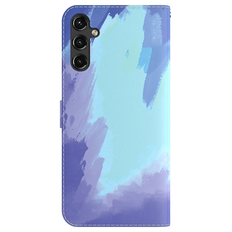 For Samsung Galaxy A14 5G Watercolor Pattern Flip Leather Phone Case
