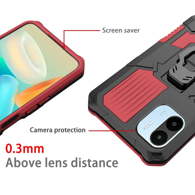 For Xiaomi Redmi A1 Armor Warrior Shockproof PC + TPU Phone Case