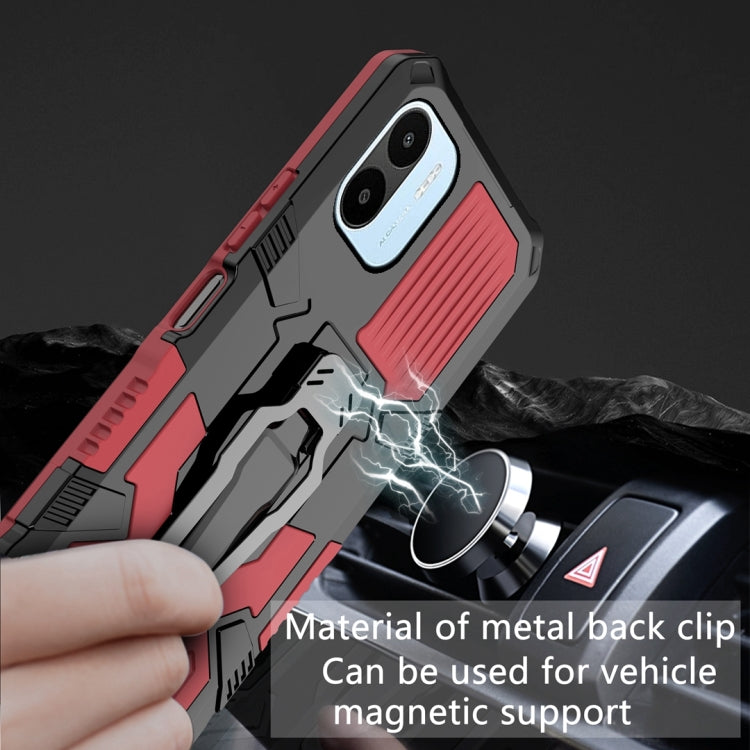 For Xiaomi Redmi A1 Armor Warrior Shockproof PC + TPU Phone Case