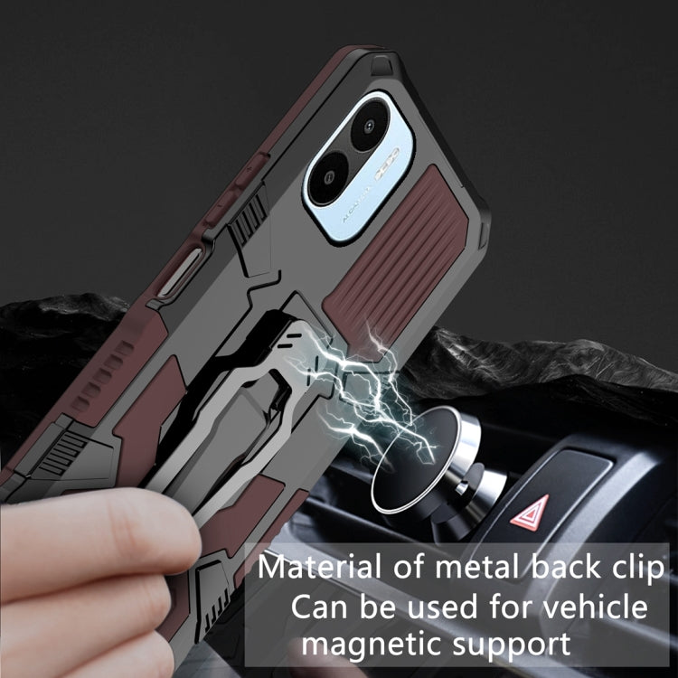 For Xiaomi Redmi A1 Armor Warrior Shockproof PC + TPU Phone Case