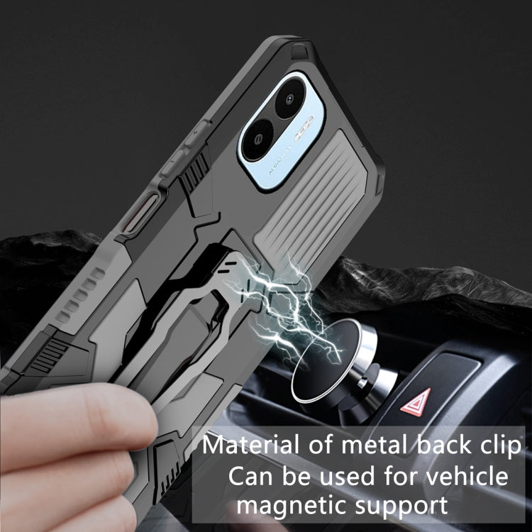 For Xiaomi Redmi A1 Armor Warrior Shockproof PC + TPU Phone Case