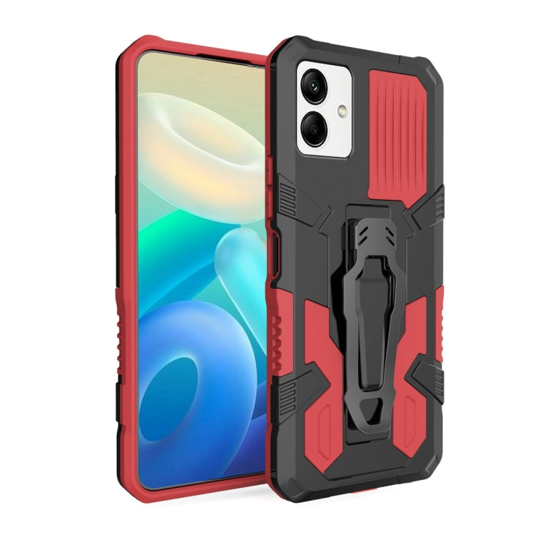 For Samsung Galaxy A04 Armor Warrior Shockproof PC + TPU Phone Case