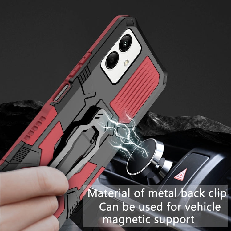For Samsung Galaxy A04 Armor Warrior Shockproof PC + TPU Phone Case
