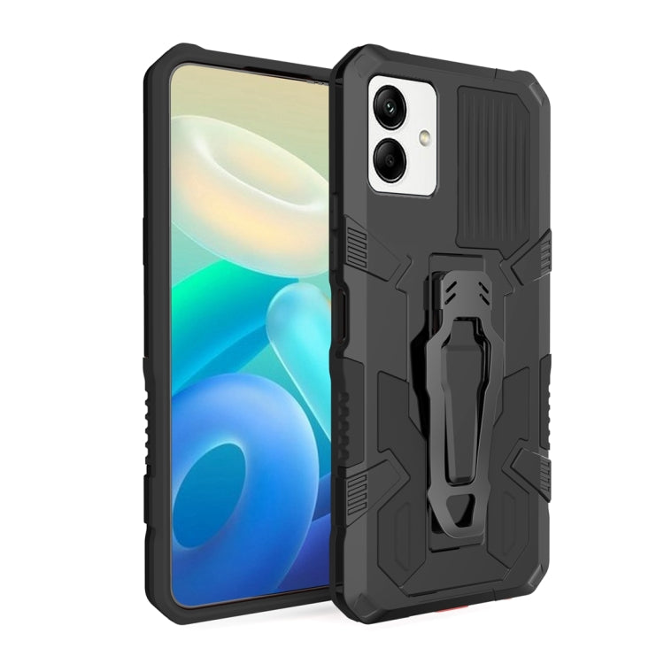 For Samsung Galaxy A04 Armor Warrior Shockproof PC + TPU Phone Case
