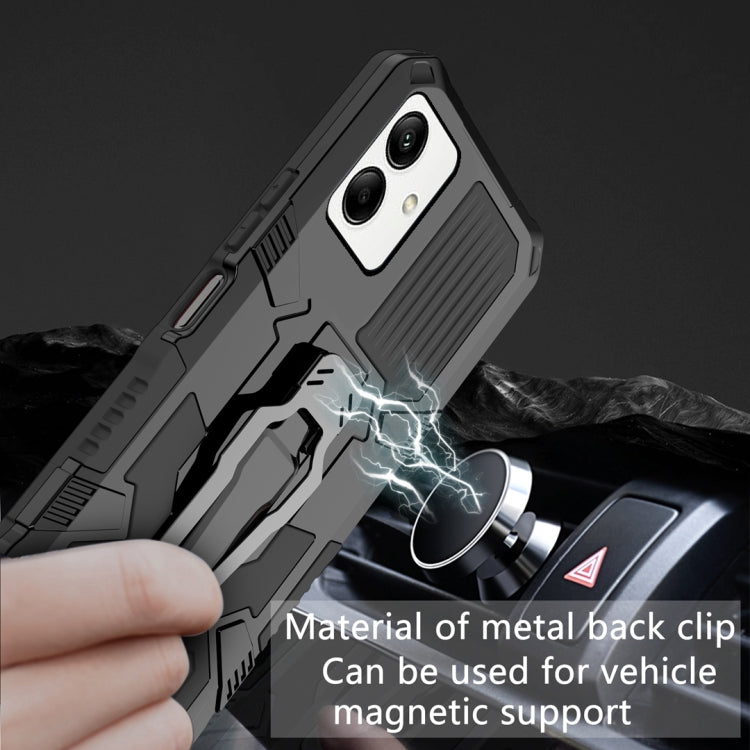 For Samsung Galaxy A04 Armor Warrior Shockproof PC + TPU Phone Case