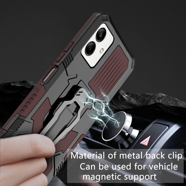 For Samsung Galaxy A04 Armor Warrior Shockproof PC + TPU Phone Case