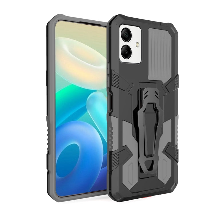 For Samsung Galaxy A04 Armor Warrior Shockproof PC + TPU Phone Case