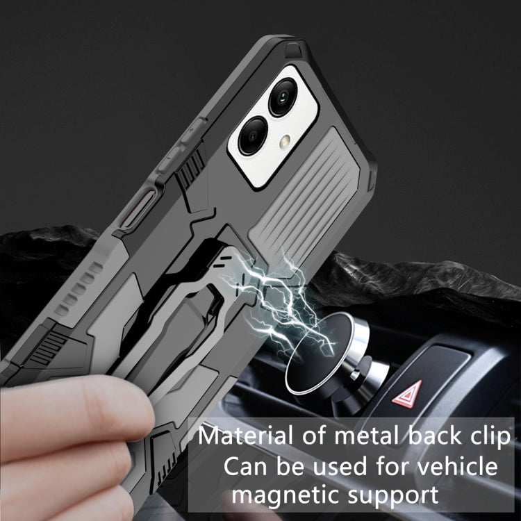 For Samsung Galaxy A04 Armor Warrior Shockproof PC + TPU Phone Case
