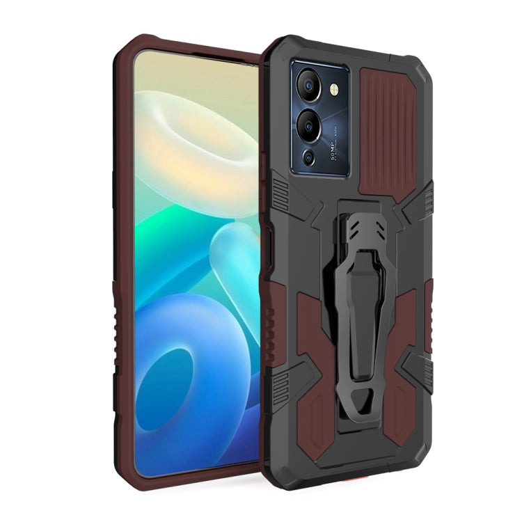 For Infinix Note 12 G96 Armor Warrior Shockproof PC + TPU Phone Case