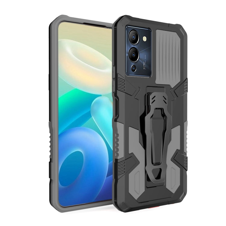 For Infinix Note 12 G96 Armor Warrior Shockproof PC + TPU Phone Case