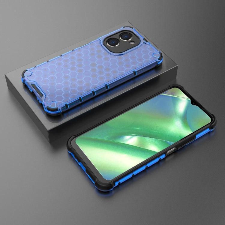 For Realme C33 4G India Shockproof Honeycomb PC + TPU Phone Case