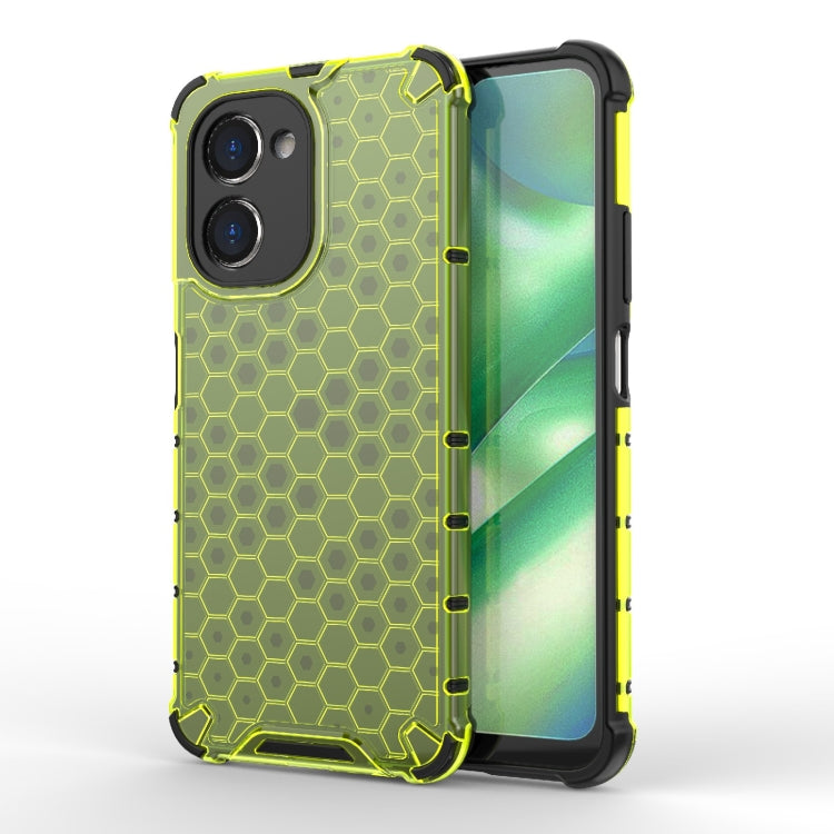 For Realme C33 4G India Shockproof Honeycomb PC + TPU Phone Case