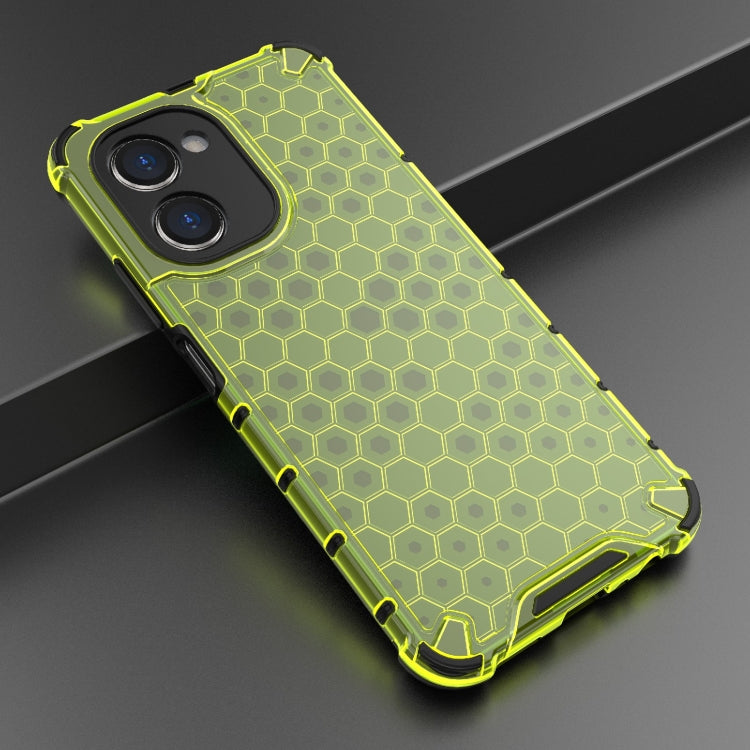 For Realme C33 4G India Shockproof Honeycomb PC + TPU Phone Case
