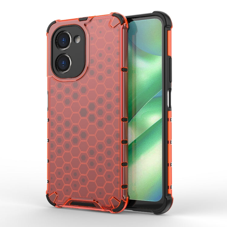 For Realme C33 4G India Shockproof Honeycomb PC + TPU Phone Case