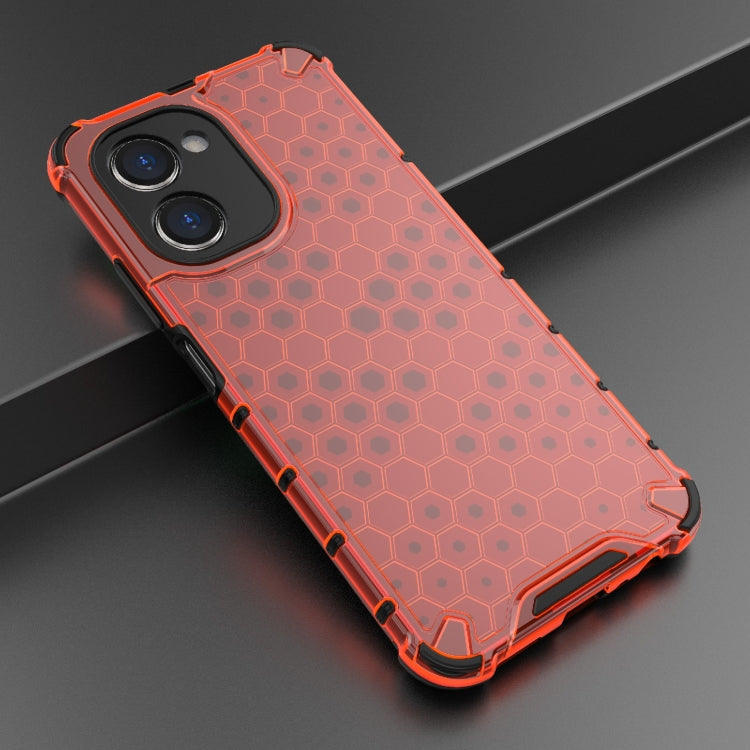 For Realme C33 4G India Shockproof Honeycomb PC + TPU Phone Case
