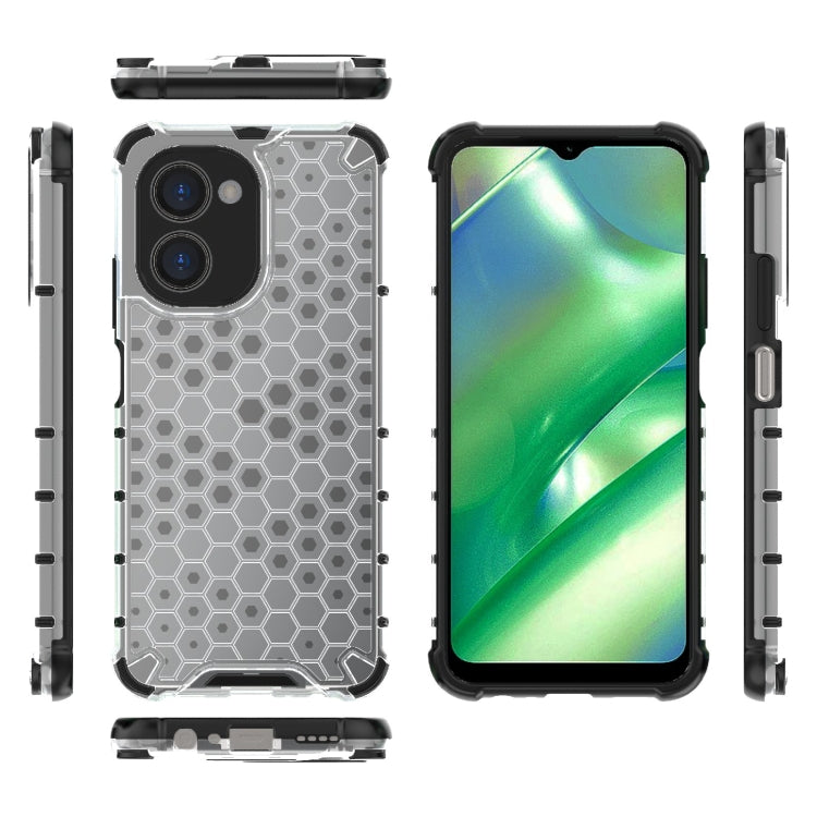 For Realme C33 4G India Shockproof Honeycomb PC + TPU Phone Case