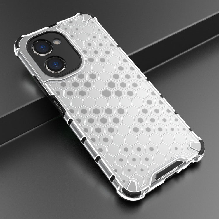 For Realme C33 4G India Shockproof Honeycomb PC + TPU Phone Case