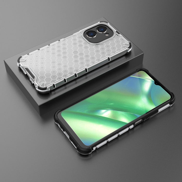 For Realme C33 4G India Shockproof Honeycomb PC + TPU Phone Case