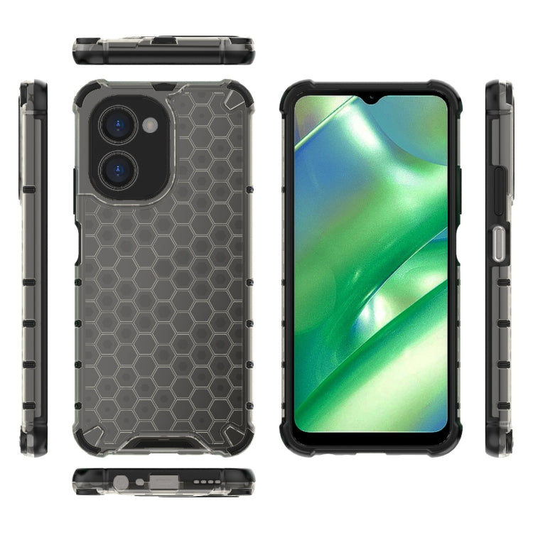 For Realme C33 4G India Shockproof Honeycomb PC + TPU Phone Case