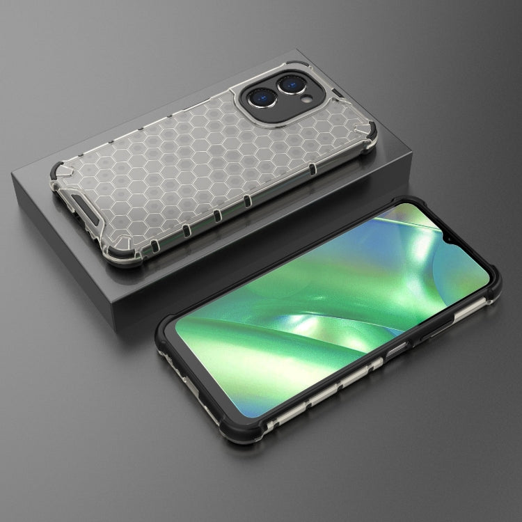 For Realme C33 4G India Shockproof Honeycomb PC + TPU Phone Case