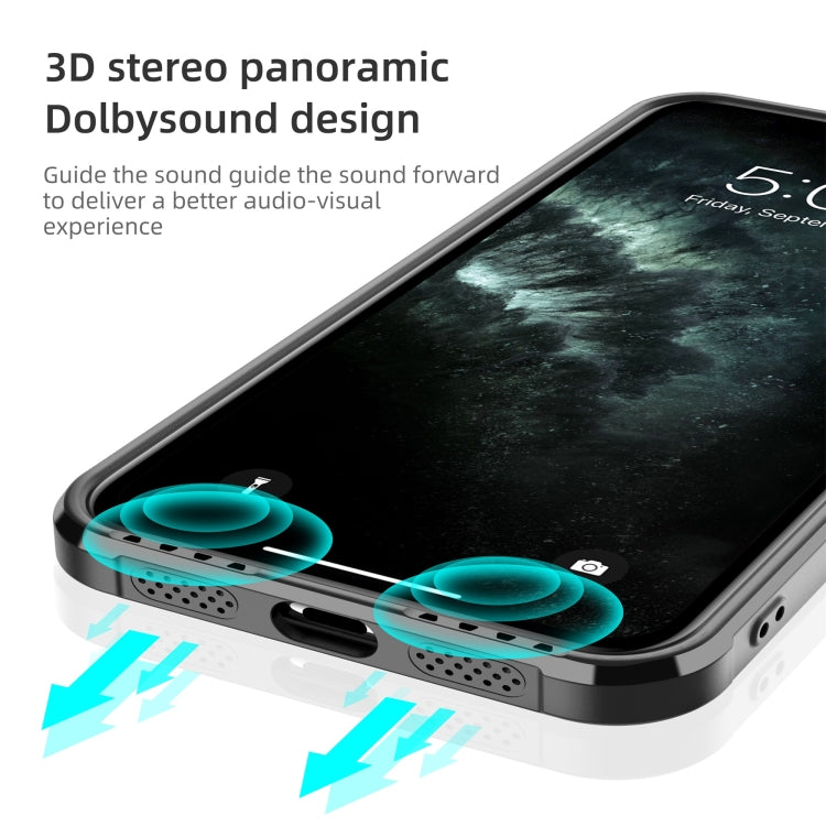 For iPhone 11 Pro Carbon Fiber Texture Solid Color TPU Slim Case Soft Cover