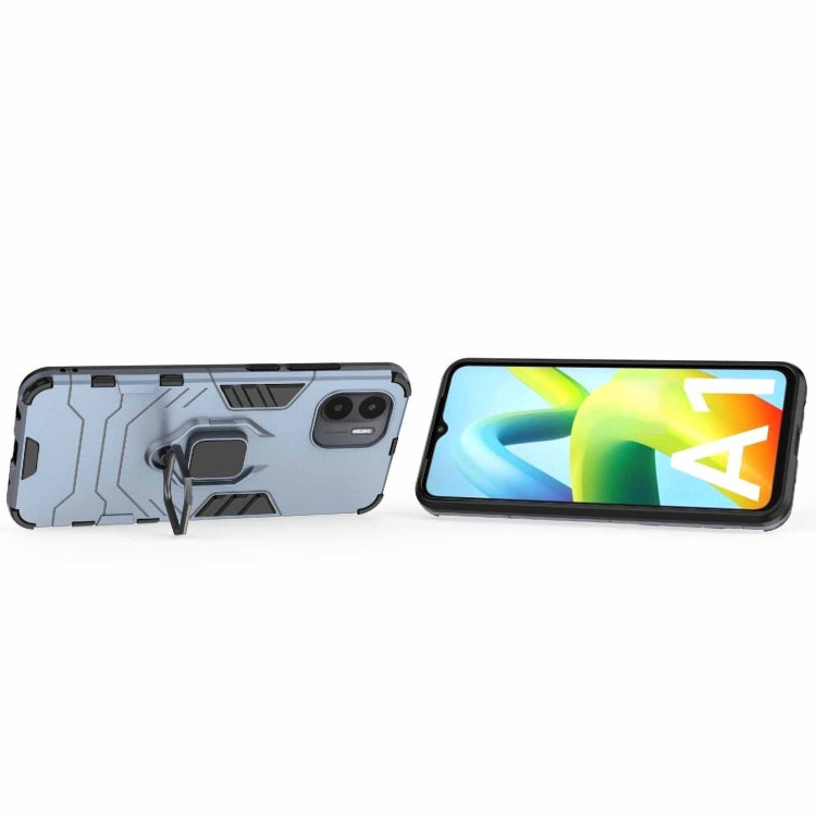 For Xiaomi Redmi A1 PC + TPU Shockproof Protective Phone Case with Magnetic Ring Holder