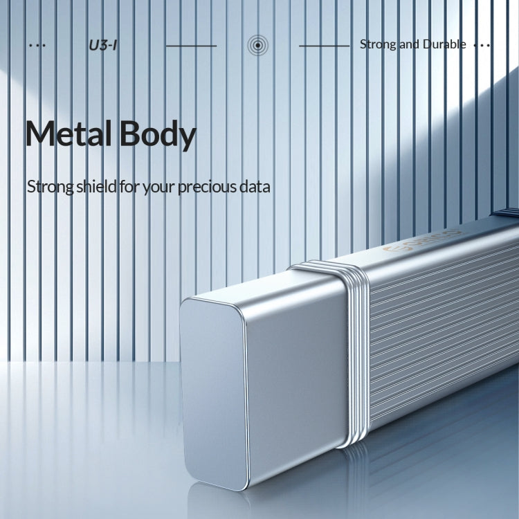 ORICO 64GB USB-A USB3.2 Gen1 USB Flash Drive, Read 260MB/s, Write 50MB/s (Silver)