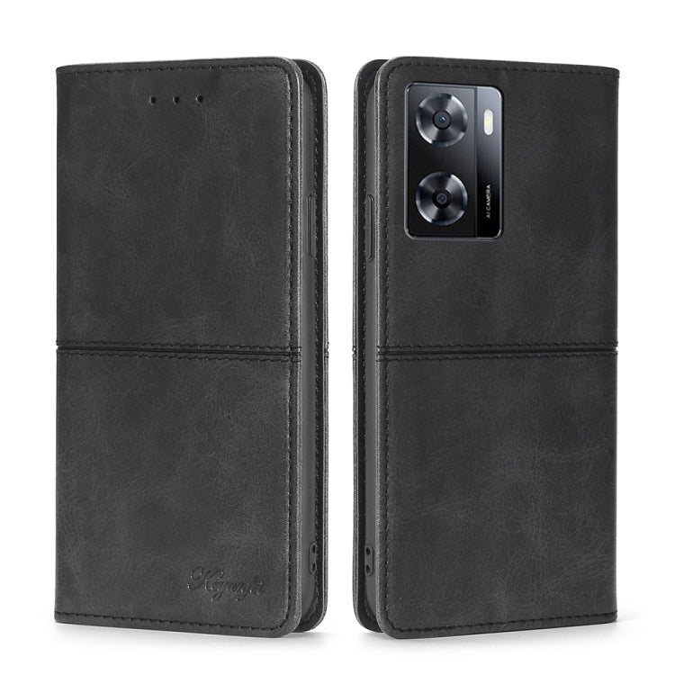 For OnePlus Nord N20 SE 4G Cow Texture Magnetic Leather Phone Case