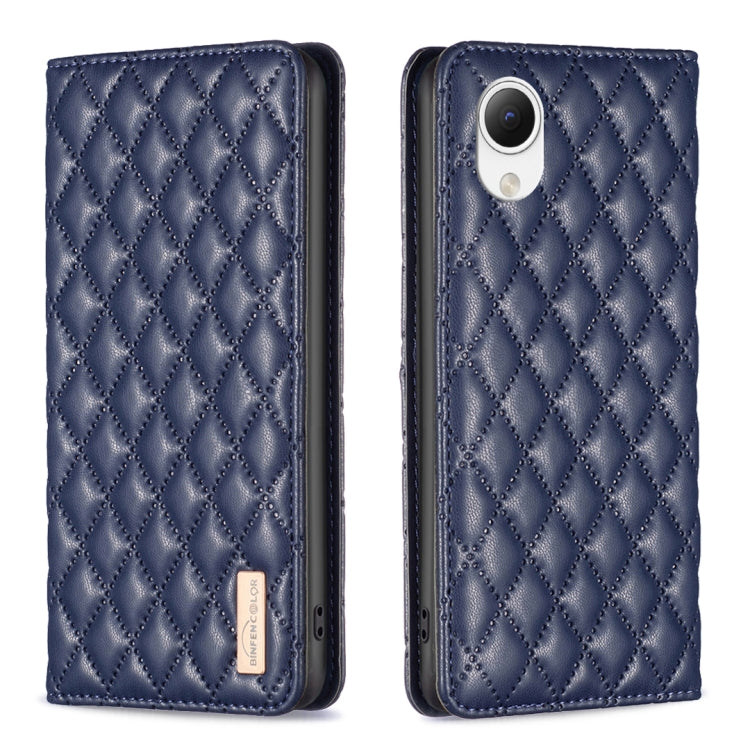 For Samsung Galaxy A23e Diamond Lattice Magnetic Leather Flip Phone Case