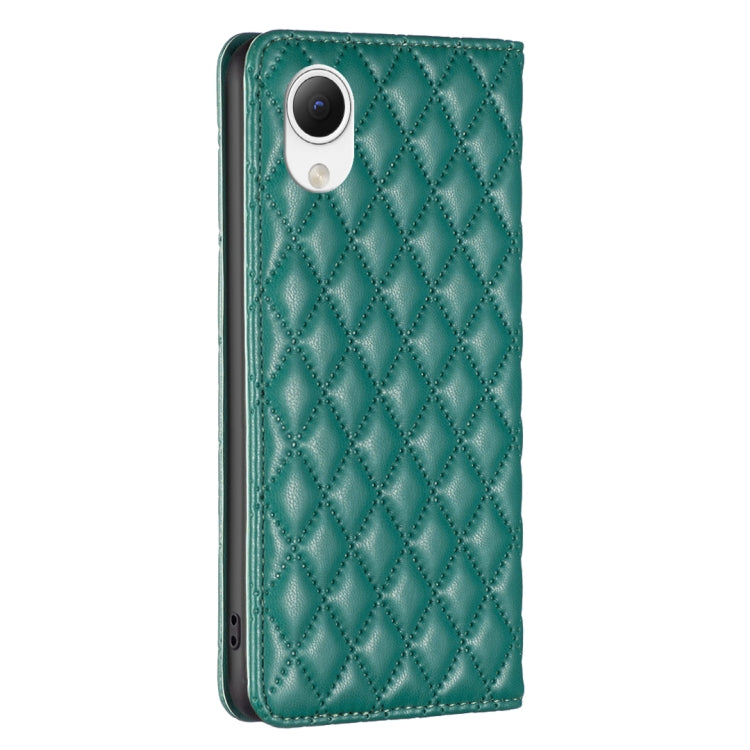 For Samsung Galaxy A23e Diamond Lattice Magnetic Leather Flip Phone Case