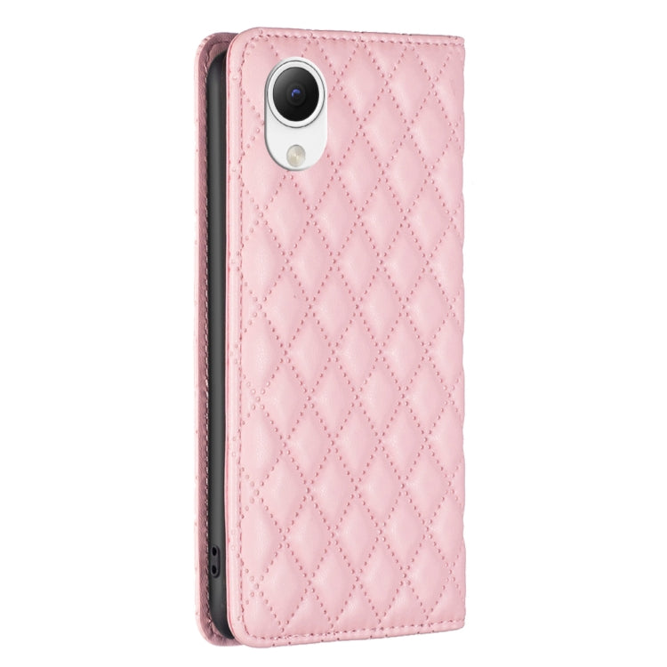 For Samsung Galaxy A23e Diamond Lattice Magnetic Leather Flip Phone Case