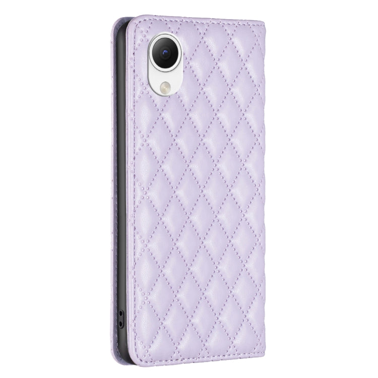 For Samsung Galaxy A23e Diamond Lattice Magnetic Leather Flip Phone Case
