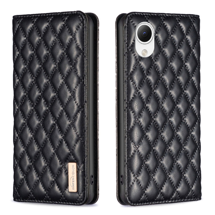 For Samsung Galaxy A23e Diamond Lattice Magnetic Leather Flip Phone Case