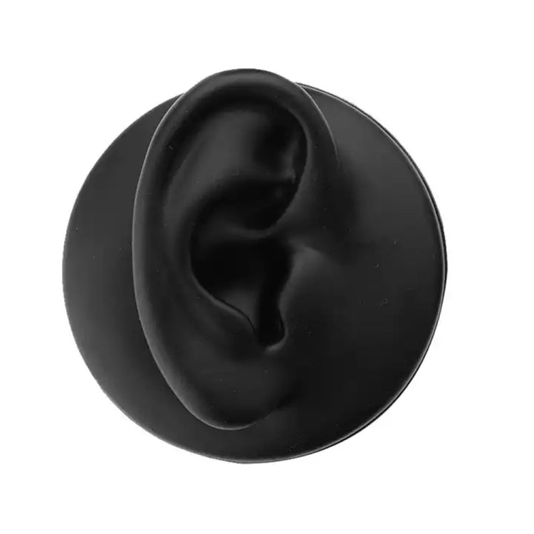 Simulation Facial Features Silicone Model Practice Display Props, Style:Right Ear