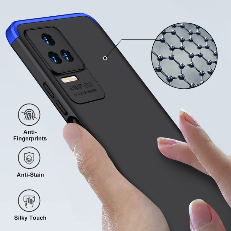 For Xiaomi Poco F4 5G / Redmi K40S GKK Three Stage Splicing Full Coverage PC Phone Case