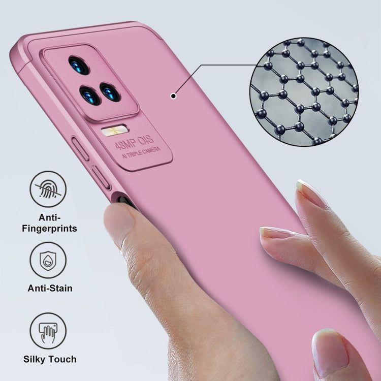 For Xiaomi Poco F4 5G / Redmi K40S GKK Three Stage Splicing Full Coverage PC Phone Case