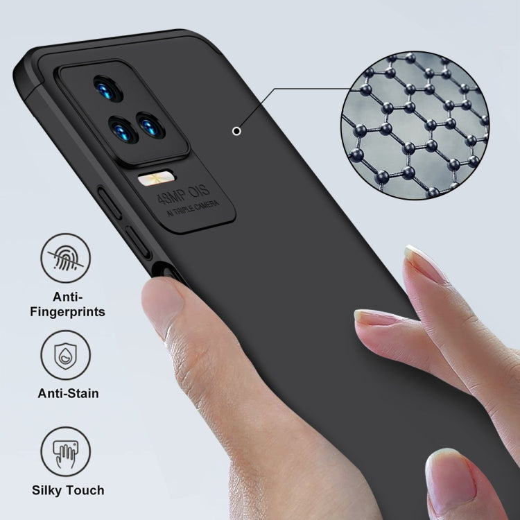 For Xiaomi Poco F4 5G / Redmi K40S GKK Three Stage Splicing Full Coverage PC Phone Case