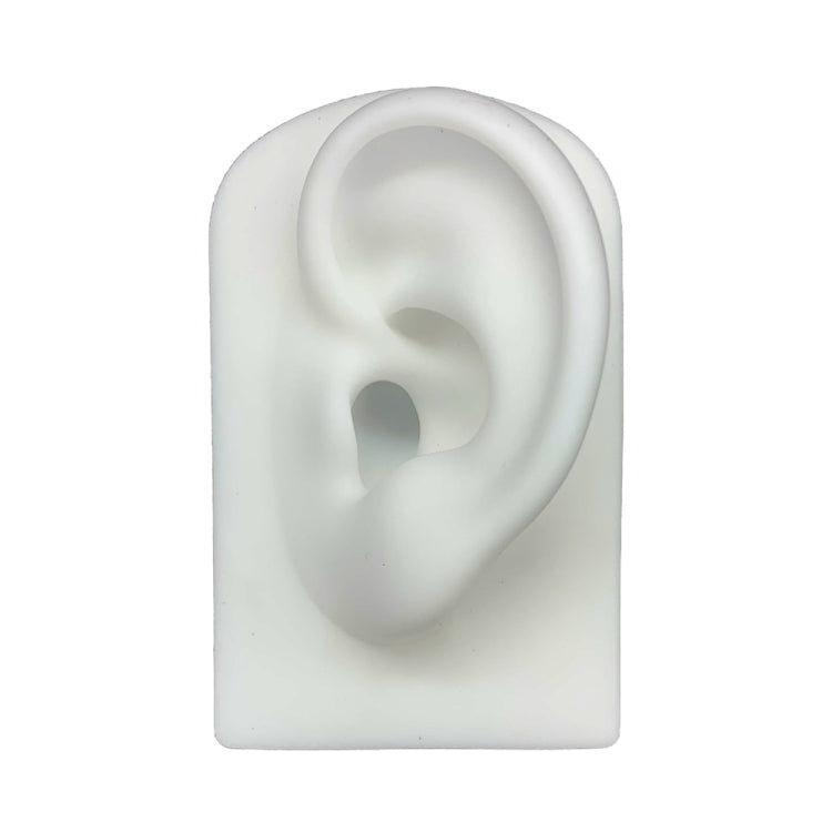 TX-S90 Simulation Ear Silicone Model Practice Display Props, Style:Left Ear