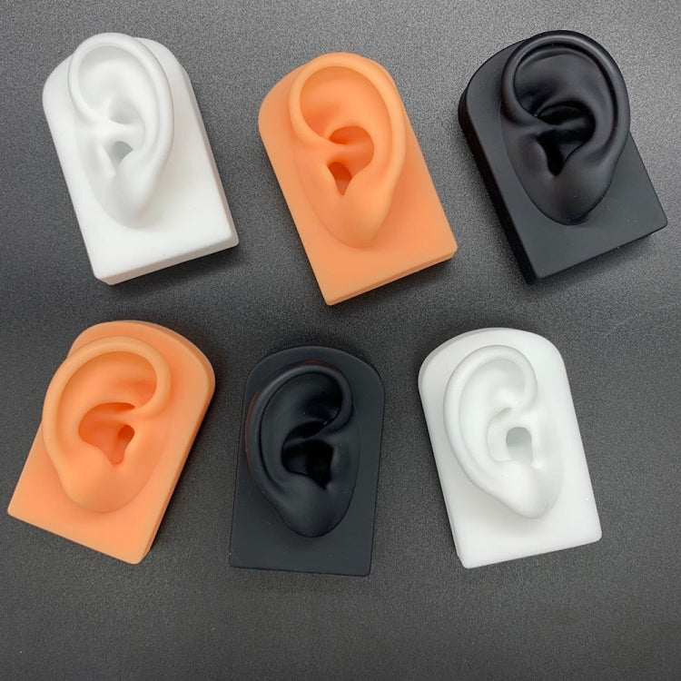 TX-S90 Simulation Ear Silicone Model Practice Display Props, Style:Left Ear