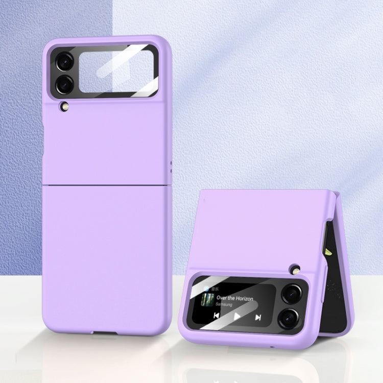 For Samsung Galaxy Z Flip4 5G GKK Integrated Liquid Silicone Phone Case