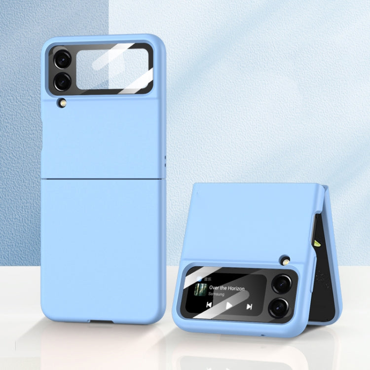 For Samsung Galaxy Z Flip4 5G GKK Integrated Liquid Silicone Phone Case