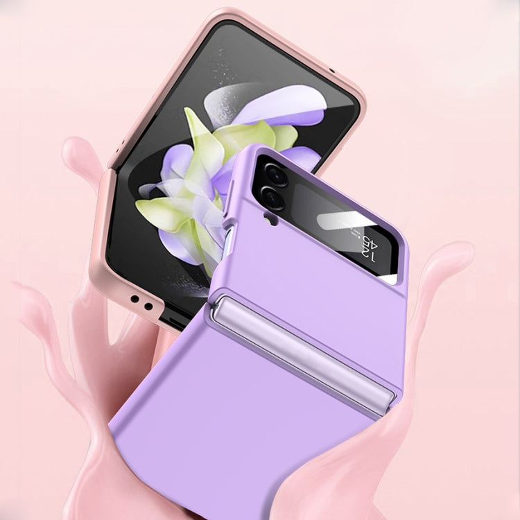 For Samsung Galaxy Z Flip4 5G GKK Integrated Liquid Silicone Phone Case