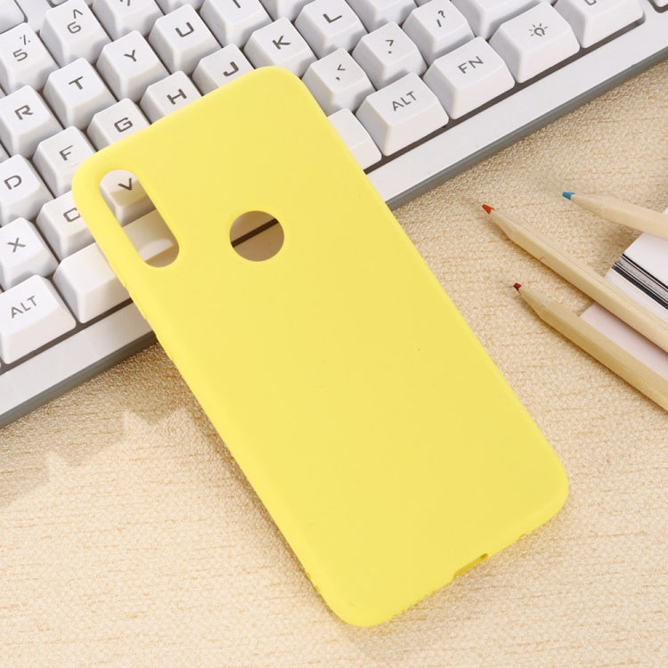 For Motorola Moto E7 Shockproof Solid Color Liquid Silicone Full Coverage Protective Case