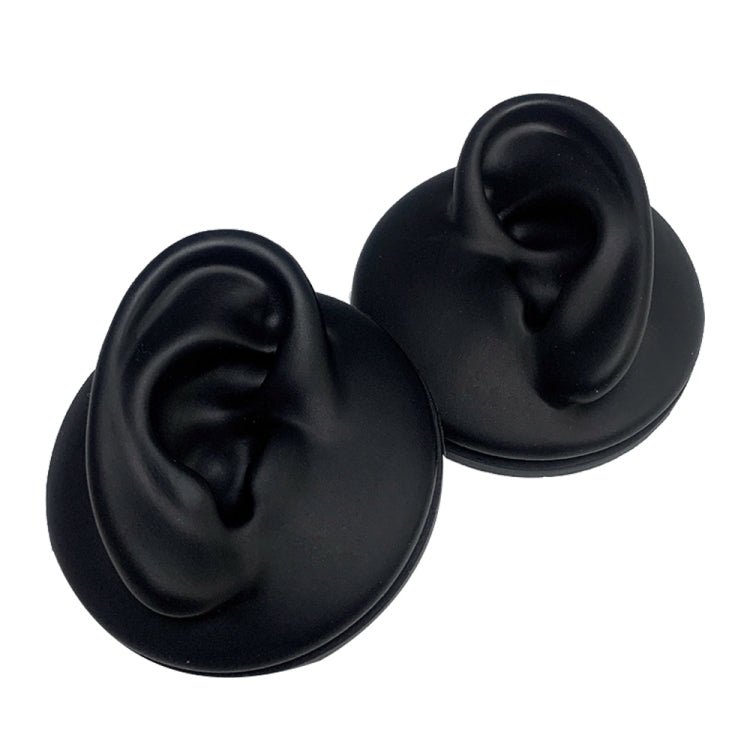 Soft Silicone Simulation Ear Model Practice Display Props, Style:Right Ear