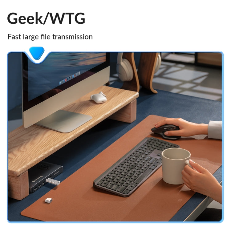 ORICO UFS Flash Drive, Read: 411MB/s, Write: 353MB/s, Memory:64GB, Port:USB-A(Silver)