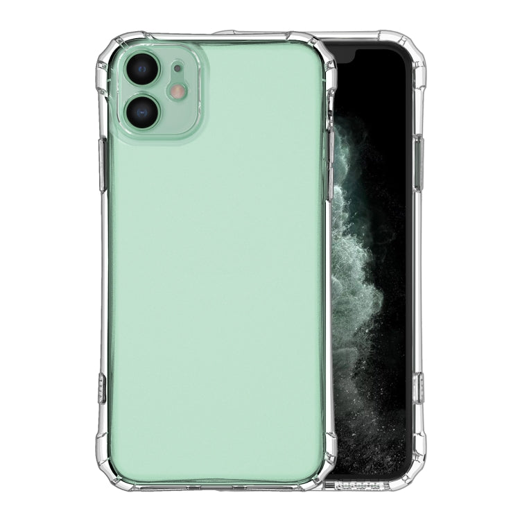For iPhone 11 Sound Conversion Hole Transparent TPU Airbag Shockproof Case