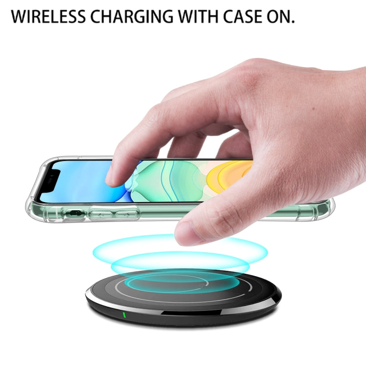 For iPhone 11 Sound Conversion Hole Transparent TPU Airbag Shockproof Case